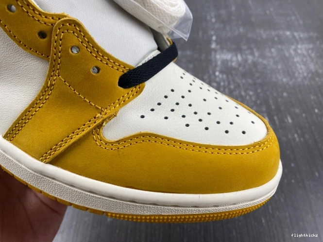 Yellow Jordan High 1 OG Ochre Air DZ5485-701 0814